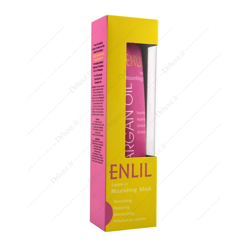 ماسک موی تقویتی روغن آرگان انلیل بدون آبکشی 100 میلی‌لیتر